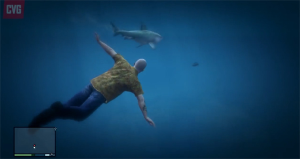 GTA 5: Кулачная битва с акулой