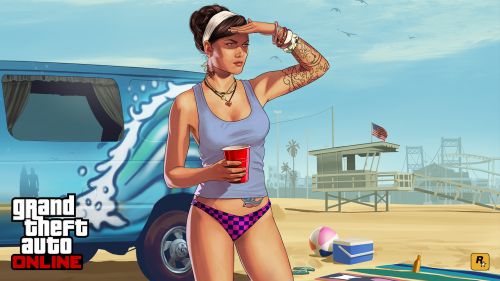 Обои GTA Online: Пляжный бездельник (Beach Bum) (1920x1080px)