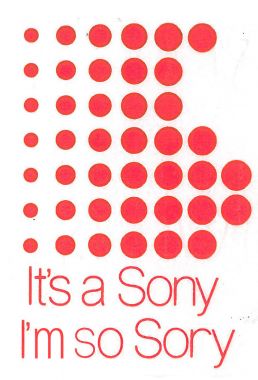 It's a Sony, I'm so Sory (© GTAFANS.RU)